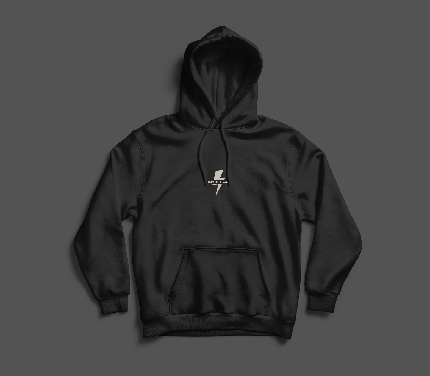Shift Supply Co Black/Cream Print Hoodie