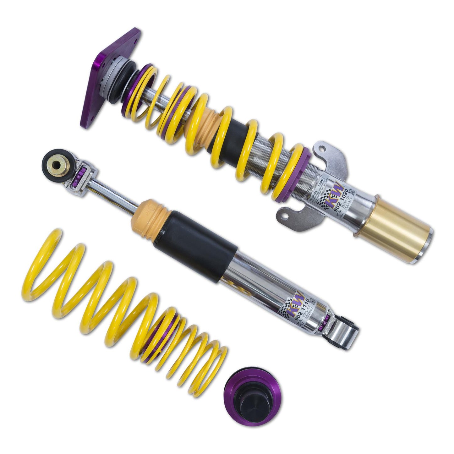 KW Coilover suspension V3 Clubsport incl. top mounts for Renault Megane MK4 RS300