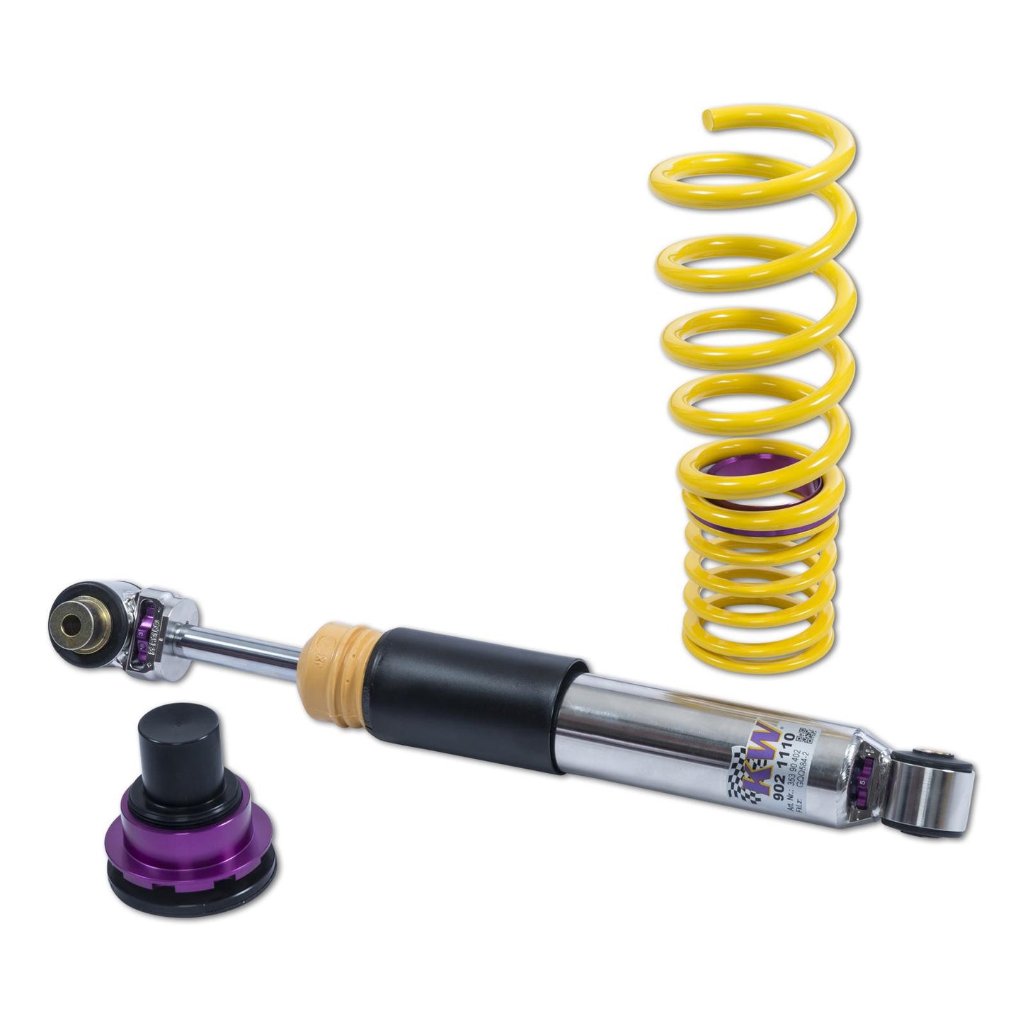 KW Coilover suspension V3 Clubsport incl. top mounts for Renault Megane MK4 RS300