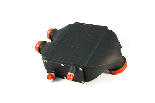 CSF RACE F8X M2C/M3/M4 - TOP MOUNT CHARGE-AIR-COOLER IN CRINKLE BLACK FINISH