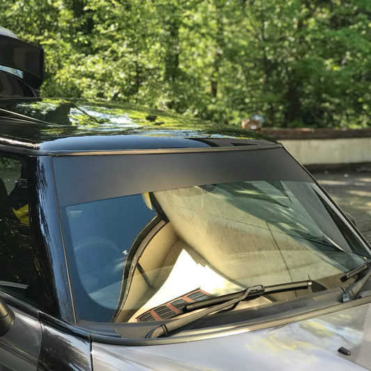 MINI Pre-Curved Sunstrip - Satin Black