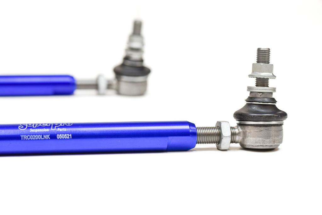 SuperPro Front Anti-Roll Bar Link Kit - Heavy Duty Adjustable