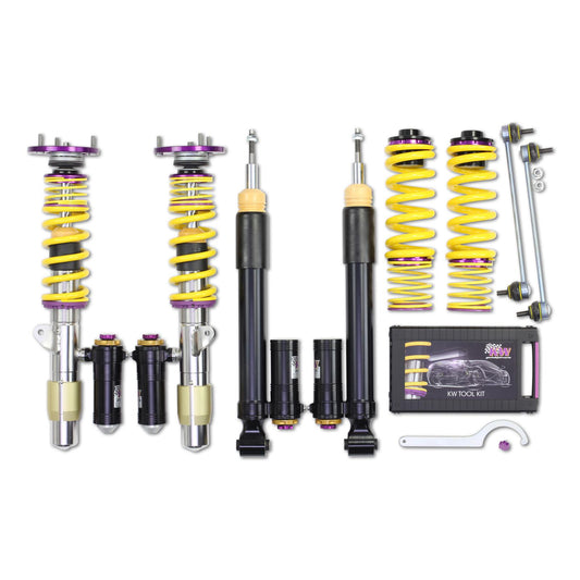 KW Coilover suspension V4 Clubsport incl. top mounts for BMW E90/E92 M3